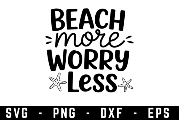 Beach More Worry Less Svg Review for Real Embroidery Projects