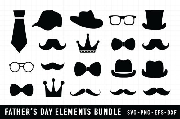 Father’s Day Silhouette SVG Bundle: A Versatile Graphic Design Asset for Crafts