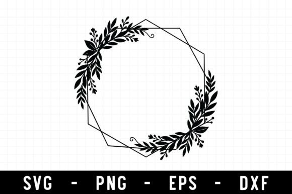 Floral Frame SVG: A Versatile Graphic Design Asset for Crafts and Creative Blogs