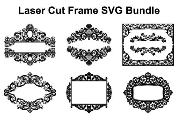 Frame Design SVG: Graphics for Crafts