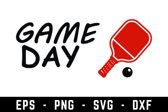 Game Day Pickleball SVG: A Versatile Graphic Design Asset for Crafts