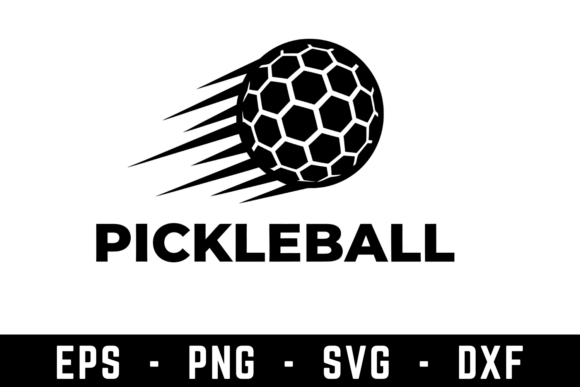 Pickleball SVG Cut File for Crafts and Graphics