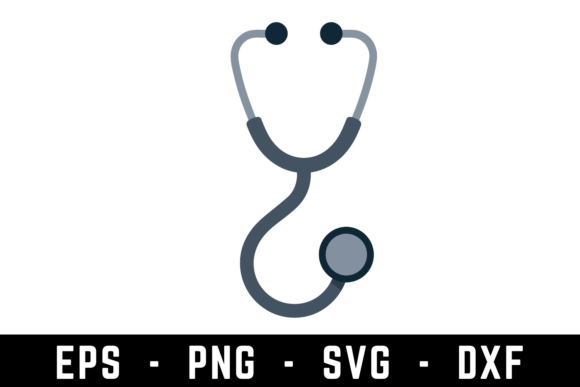 Stethoscope SVG Design: A Versatile Graphic Asset for Creative Publishing